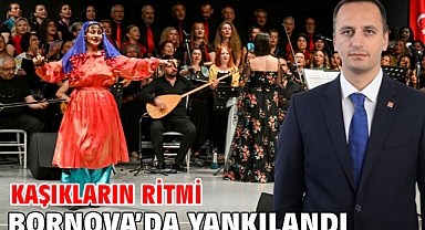 Kaşıkların ritmi Bornova’da yankılandı