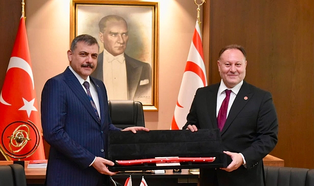 KKTC Başbakanı Üstel, Bakan Çiftçi’yi kabul etti