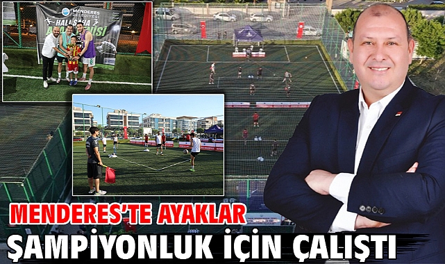 Menderes’te Ayaklar Şampiyonluk İçin Çalıştı