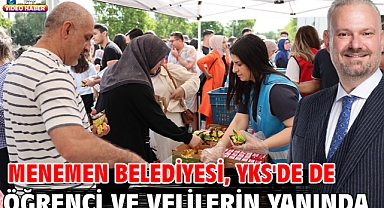 Menemen Belediyesi, YKS'de de öğrenci ve velilerin yanında