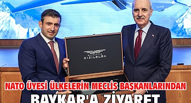 NATO üyesi ülkelerin meclis başkanlarından BAYKAR'a ziyaret