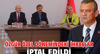 Özgür Özel Dönemindeki İhraçlar İptal Edildi