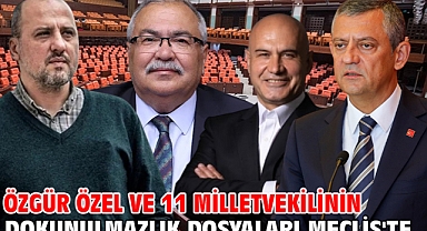 Özgür Özel ve 11 milletvekilinin dokunulmazlık dosyaları Meclis'te