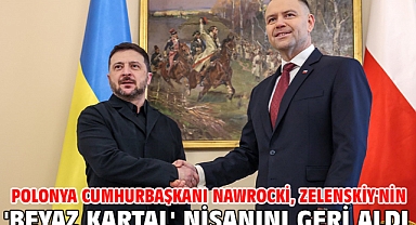 Polonya Cumhurbaşkanı Nawrocki, Zelenskiy'nin 'Beyaz Kartal' nişanını geri aldı