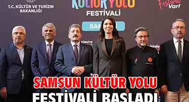 Samsun Kültür Yolu Festivali başladı