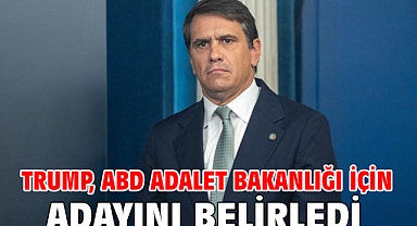 Trump, ABD Adalet Bakanlığı için adayını belirledi