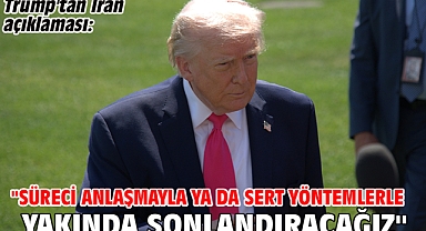 Trump'tan İran açıklaması: 