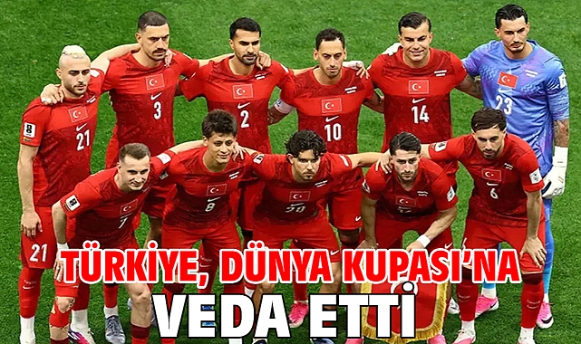 Türkiye, Dünya Kupası'na veda etti