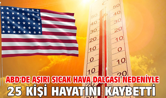 ABD'de aşırı sıcak hava dalgası nedeniyle 25 kişi hayatını kaybetti
