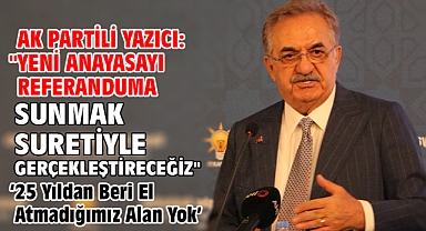 AK Partili Yazıcı: