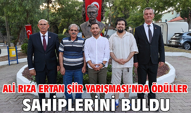 Ali Rıza Ertan Şiir Yarışması’nda ödüller sahiplerini buldu