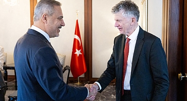 Bakan Fidan, Birleşik Krallık Ulusal Güvenlik Danışmanını kabul etti