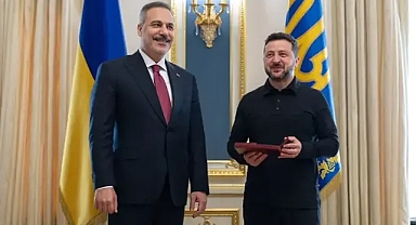 Bakan Fidan, Ukrayna Devlet Başkanı Zelenski ile görüştü