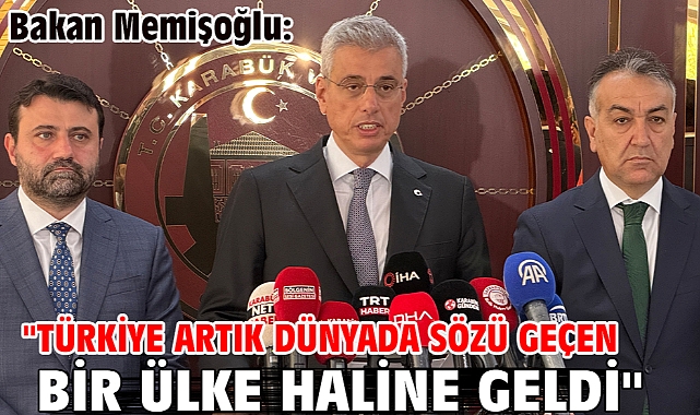 Bakan Memişoğlu: