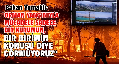 Bakan Yumaklı:
