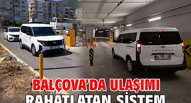 Balçova’da ulaşımı rahatlatan sistem