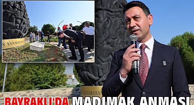 Bayraklı'da Madımak anması
