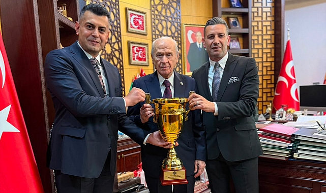 Boks Federasyonu'ndan Bahçeli'ye ziyaret