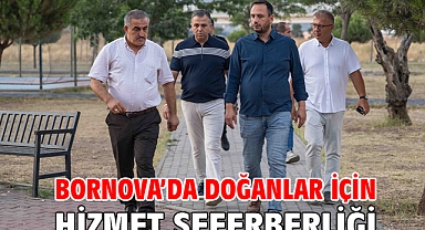Bornova’da Doğanlar için hizmet seferberliği