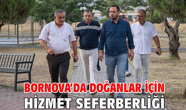 Bornova’da Doğanlar için hizmet seferberliği