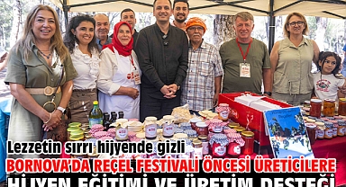 Bornova’da Reçel Festivali öncesi üreticilere hijyen eğitimi ve üretim desteği