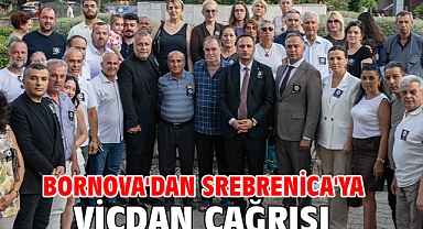 Bornova'dan Srebrenica'ya vicdan çağrısı