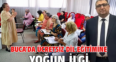 Buca’da ücretsiz dil eğitimine yoğun ilgi