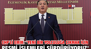 CHP'li Emir:
