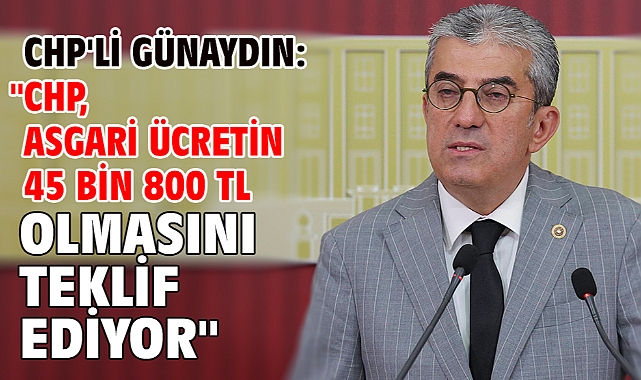 CHP'li Günaydın: