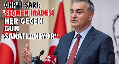 CHP'li Sarı: