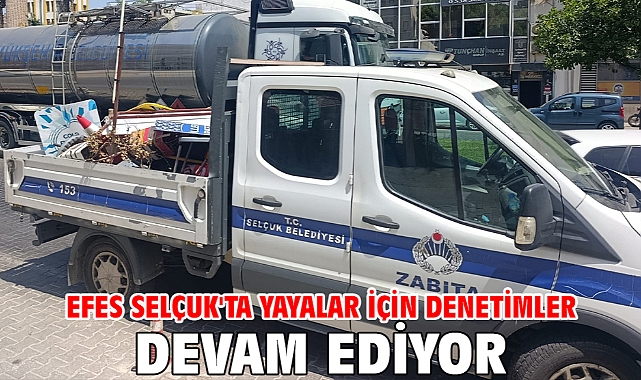 Efes Selçuk'ta Yayalar İçin Denetimler Devam Ediyor