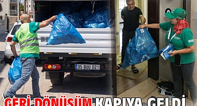 Geri dönüşüm kapıya geldi