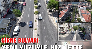 Girne Bulvarı yeni yüzüyle hizmette