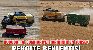 Hububatta, Cumhuriyet tarihinin en yüksek rekolte beklentisi