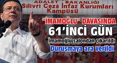 İBB'ye yönelik 'Yolsuzluk' davasında İmamoğlu salondan çıkarıldı