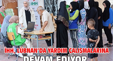 İHH, Lübnan’da yardım çalışmalarına devam ediyor
