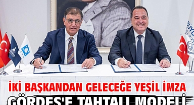 İki başkandan geleceğe yeşil imza