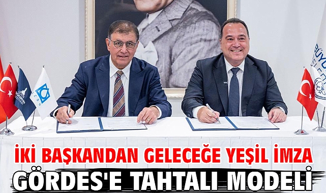 İki başkandan geleceğe yeşil imza