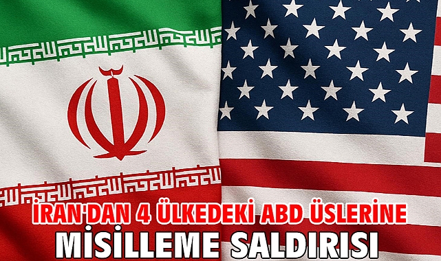 İran'dan 4 ülkedeki ABD üslerine misilleme saldırısı