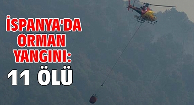 İspanya'da orman yangını: 11 ölü
