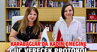 Karabağlar 'da kadın emeğine güç verecek protokol