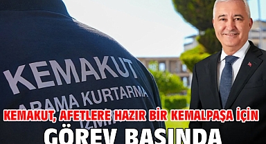 KEMAKUT, Afetlere Hazır Bir Kemalpaşa İçin Görev Başında 