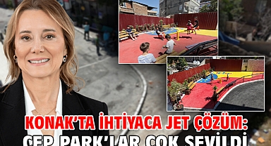 Konak’ta ihtiyaca jet çözüm: Cep Park’lar çok sevildi