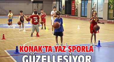 Konak’ta yaz sporla güzelleşiyor