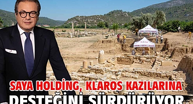 Saya Holding, Klaros kazılarına desteğini sürdürüyor