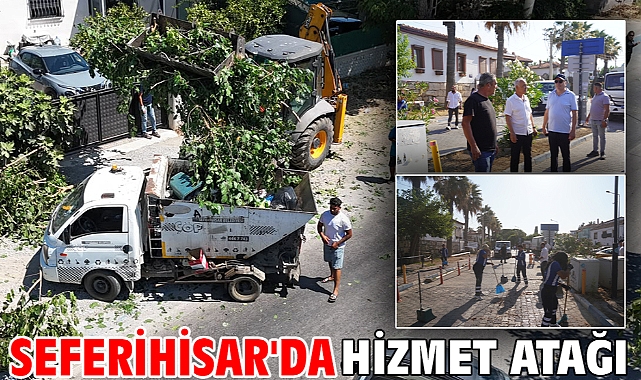 Seferihisar'da hizmet atağı
