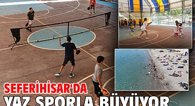 Seferihisar'da yaz sporla büyüyor