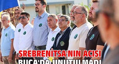 Srebrenitsa'nın acısı Buca'da unutulmadı