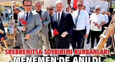 Srebrenitsa Soykırımı kurbanları, Menemen'de anıldı