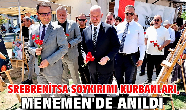 Srebrenitsa Soykırımı kurbanları, Menemen'de anıldı